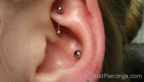 Rook,Conch,And Triple Lobe Piercing-JP1159