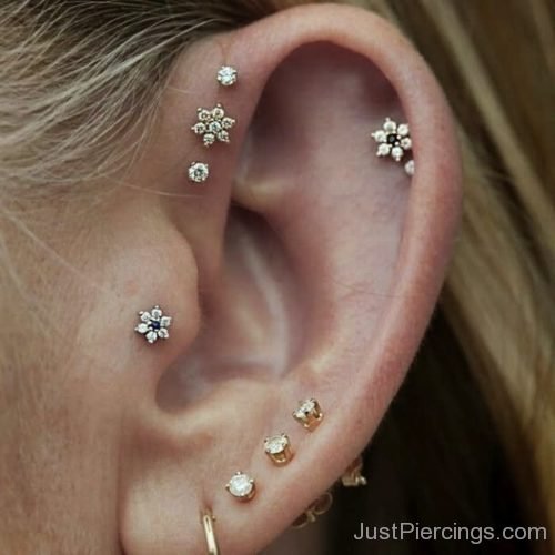 Amazing Tragus And Ear Piercing-JP1009