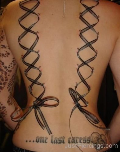 Back Tattoo And Corset Piercing-JP1012