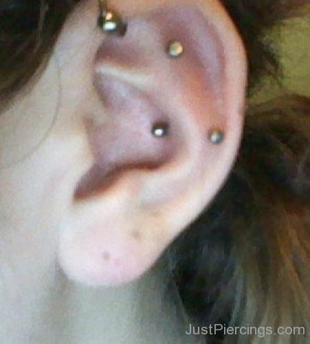 Conch And Forward Helix Piercing-JP1019