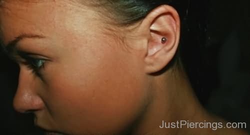 Conch Left Ear Piercing-JP1006