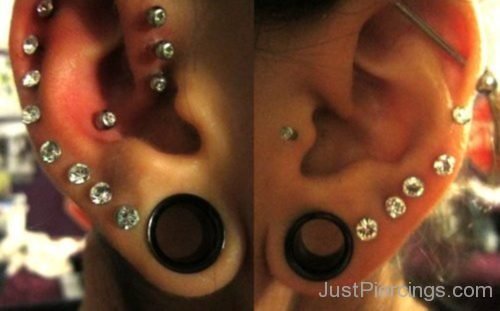 Conch,Forward Helix And Industrial Piercing-JP1083