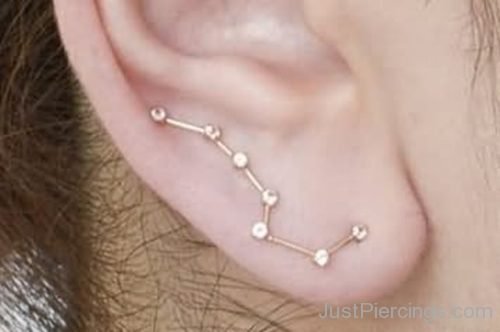 Cute Ear Piercings For Girls-JP1043