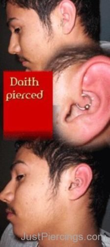 Daith Piercing For Guys-JP1162