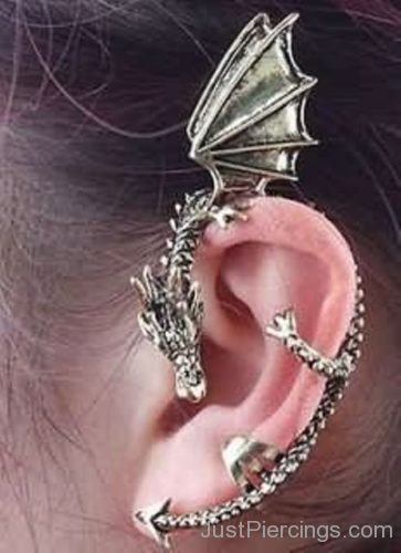 Dragon Ear Cuff Piercing-JP1055