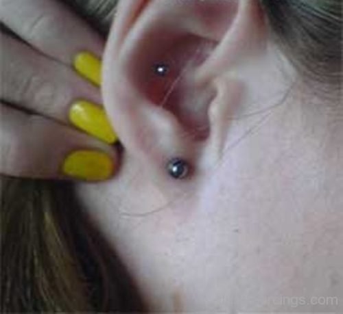 Ear Conch Piercing Closeup-JP1135