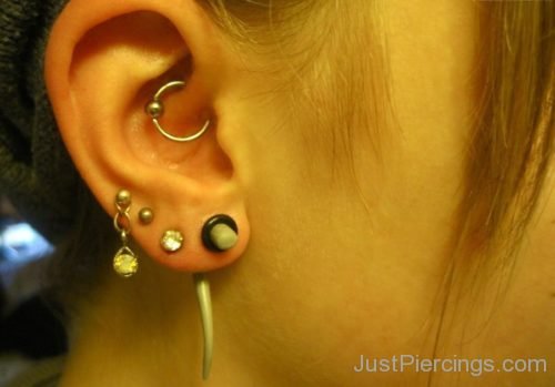 Ear Daith And Multiple Lobe Piercing 2-JP1328