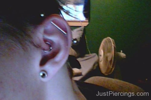 Ear Industrial And Daith Piercing-JP1349