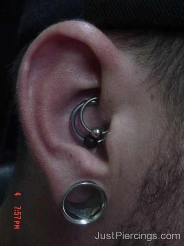 Ear Lobe And Daith Piercing 25-JP1351