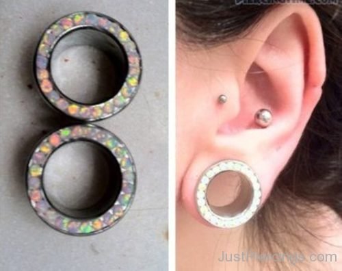 Ear Tragus And Conch Piercing-JP1115