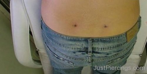 Girl With Back Dimple Piercing-JP161