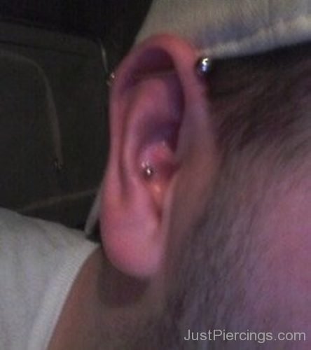 Helix And Conch Piercing Closeup-JP1149