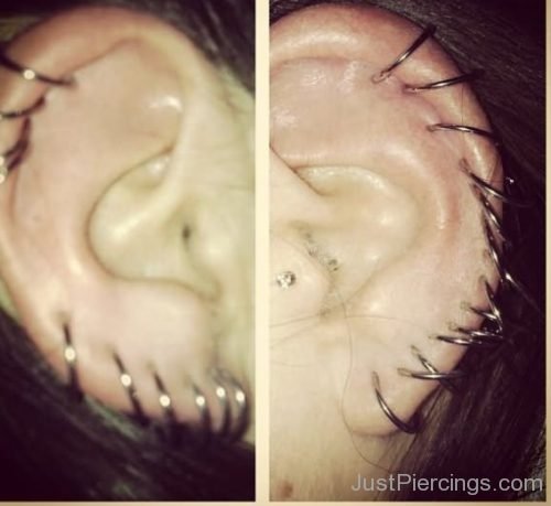 Multiple Ear Rings Piercing-JP1108