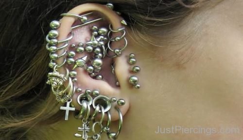 Nice Ear Piercings For Young Girls-JP1195