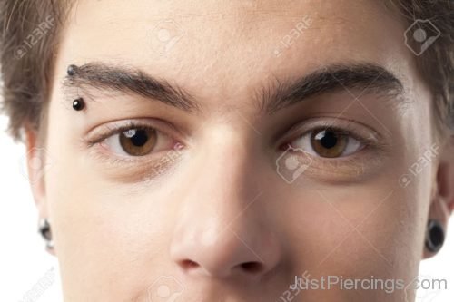 Simple Eyebrow Piercing-JP158