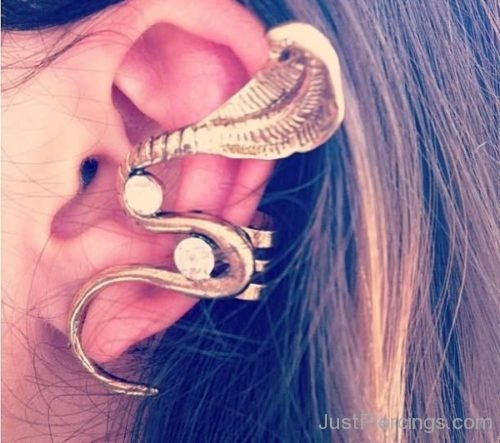 Snake Ear Cuff Ear Piercing-JP1147