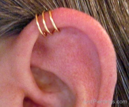 Spiral Ear Piercing-JP1257