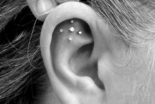 Star Cartilage Ear Piercing-JP1267