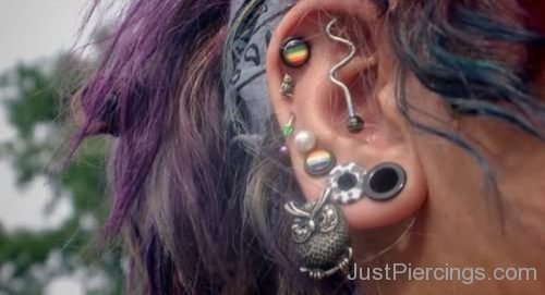 Stylish Ear Piercings-JP1158