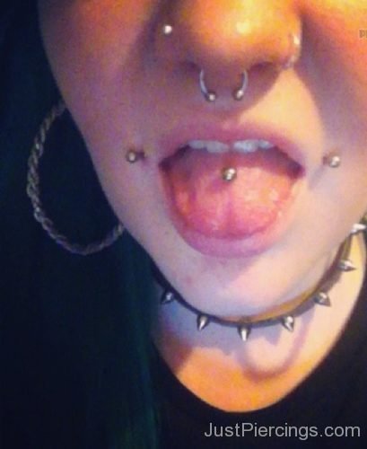 Tongue, Nasallang, Septum, Dahlia Bites Piercing-JP1159