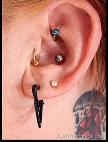 Tragus, Rook And Conch Piercing-JP1152