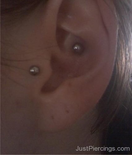 Tragus and Conch Piercing-JP1150
