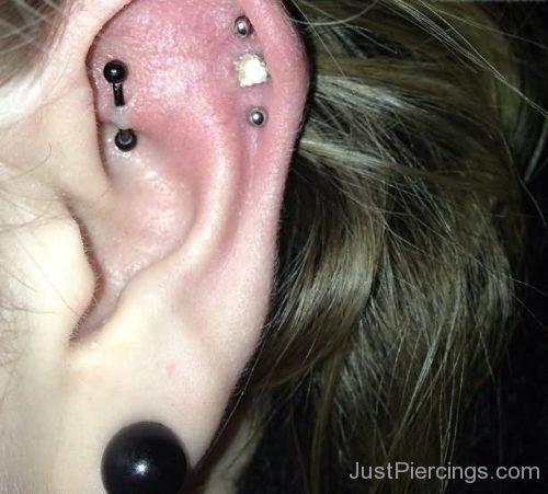 Auricle And Daith Ear Piercing-JP1309