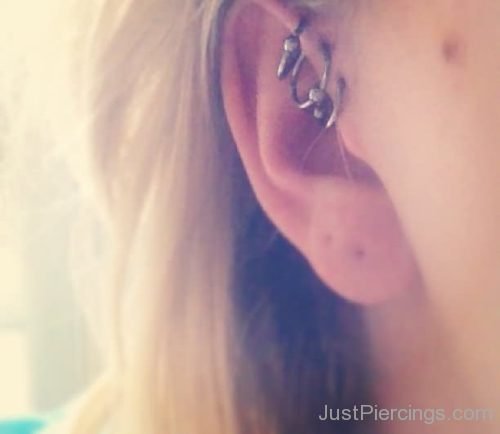 Tripple Helix Ear Piercing-JP1316