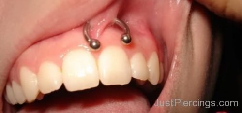 Anti Smiley Frowny Piercing-JP1003