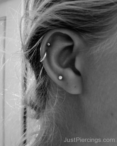 Ear Cartilage And Helix Piercing-JP1026