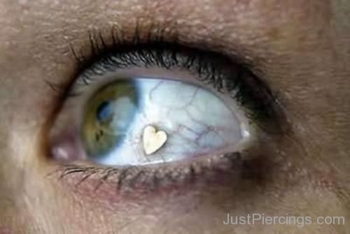Eyeball Heart Implant Piercing-JP120