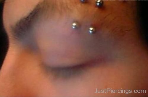 Eyebrow And Eyelid Piercing 1-JP121