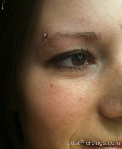 Eyebrow Piercing With Labret Stud-JP1069