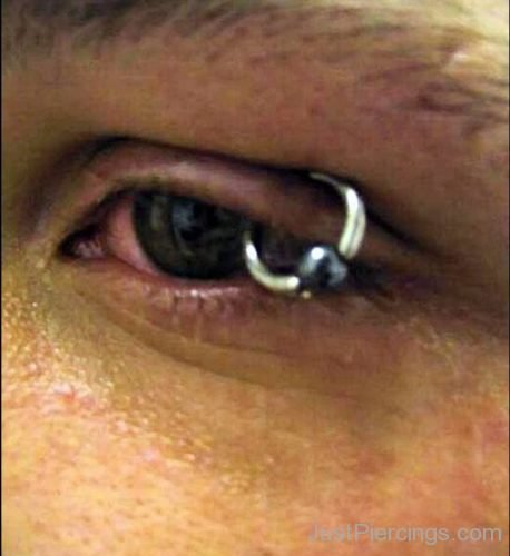 Eyelid Piercing With Ball Closure Rings-JP134
