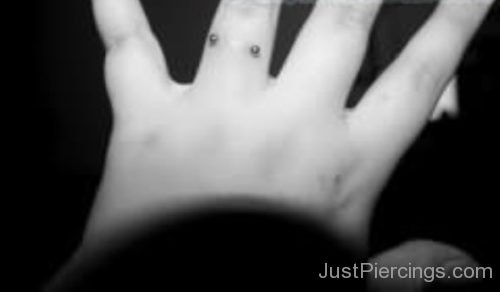 Hand Finger Surface Barbell Piercing-JP1064