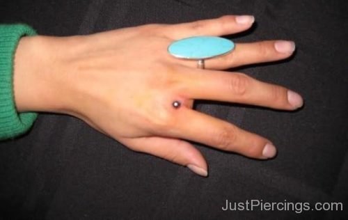Hand Piercing For Young Girls-JP1075