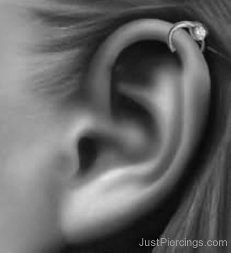 Helix Piercing For Young Girls-JP1062