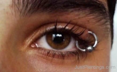 New Bead Ring Eyelid Piercing-JP159