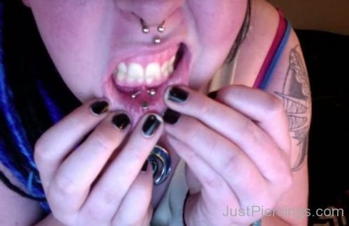 Septum And Frowny Piercings-JP1114