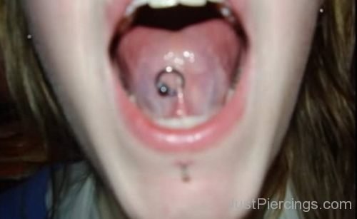 Tongue Frowny Piercing-JP1143